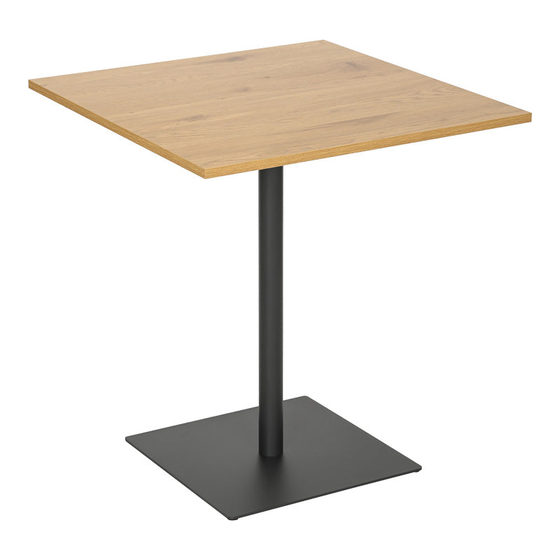 Masa cu functie fixa, Nerobian, Nuc - Stejar, 70x70x75 cm - Stejar