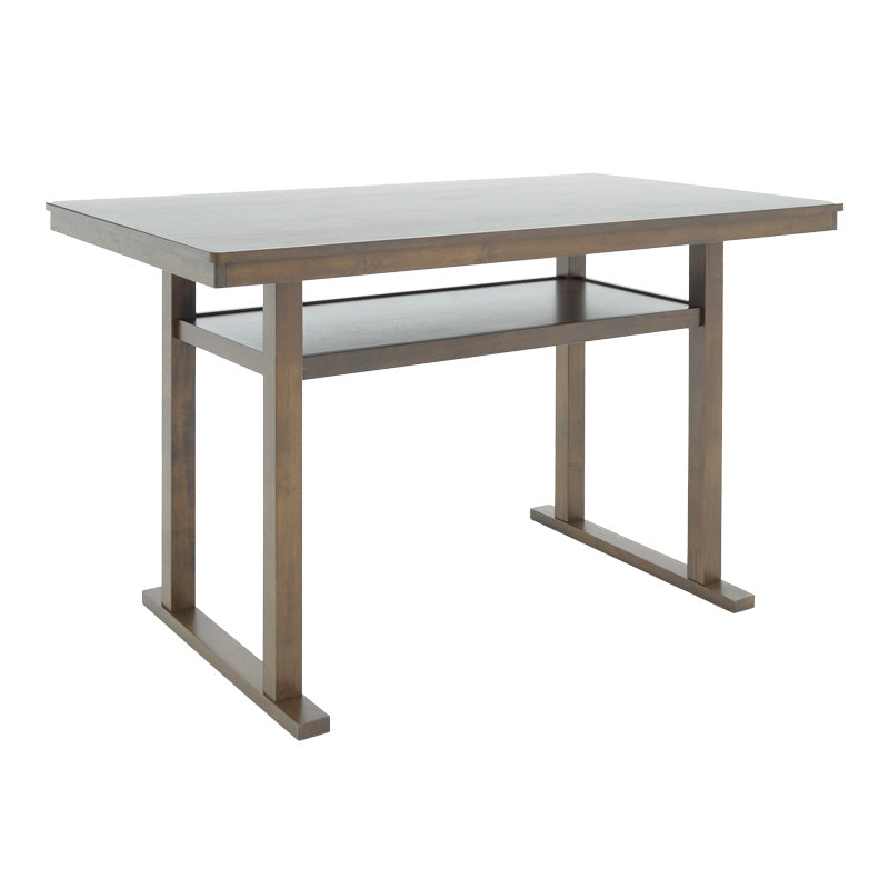 Masa de bar Tenor lemn Natural cauciuc, nuc, 150x90x91 cm