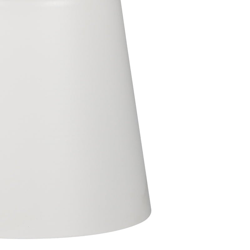 Set 2 mese de cafea Ginoze, Metal, 70x70x40 cm - Alb