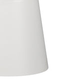Set 2 mese de cafea Ginoze, Metal, 70x70x40 cm - Alb