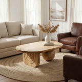 Masuta de cafea Kane, Lemn masiv de acacia, 110x72x38 cm - Masuta de cafea Kane, Lemn masiv de acacia, 110x72x38 cm - 379-000001