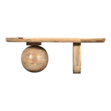 Masuta de cafea Kane, Lemn masiv de acacia, 110x72x38 cm - Natur