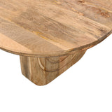 Masuta de cafea Kane, Lemn masiv de acacia, 110x72x38 cm - Natur