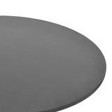 Masa de cafea Radiane Solid, design, Natural - Negru, lemn de acacia, 80x40 cm - Negru