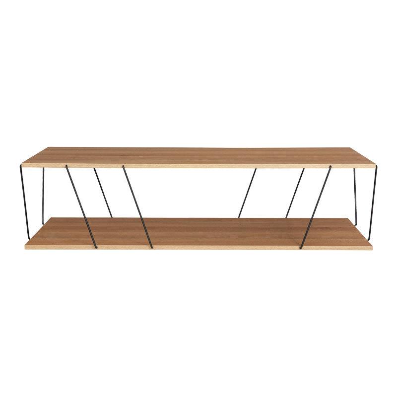 Masa de cafea Tars, Alb - Sonoma, 120x50x30 cm - Sonoma