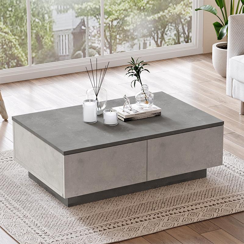 Masa de cafea Thunder, Sonoma - Antracit, 90x60x31 cm - Antracit