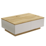 Masa de cafea Thunder, Sonoma - Antracit, 90x60x31 cm - Masa de cafea Thunder, Sonoma - Antracit, 90x60x31 cm