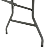Masa de camping pliabila comerciala Aprilia granit, alb, 183x76x74 cm