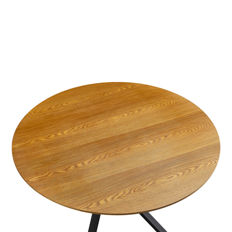Masa de cina Cerco, Negru - Sonoma, D120x75 cm - Sonoma