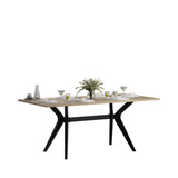 Masă de sufragerie YMS-708-FF-2 Home Collection® Luna, Stejar, 181x75x90 cm