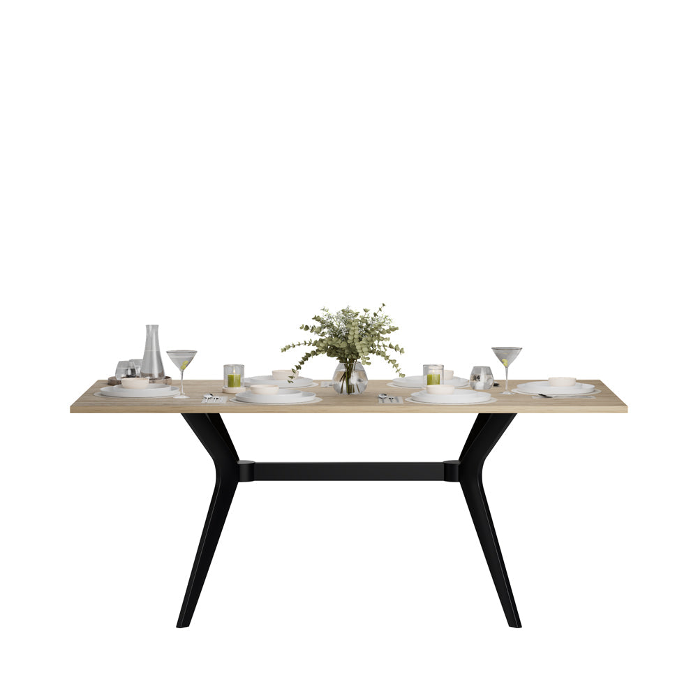 Masă de sufragerie YMS-708-FF-2 Home Collection® Luna, Stejar, 181x75x90 cm