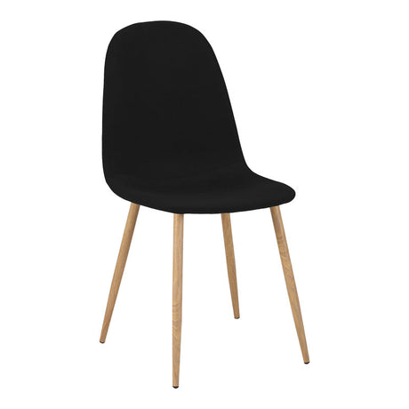 Masă de sufragerie cu set 5 piese Bella-Balou, Negru, 120x73 cm