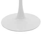 Masă de sufragerie cu set de 5 piese Balou-Parker, și metal, Alb-Bej, 120x73 cm