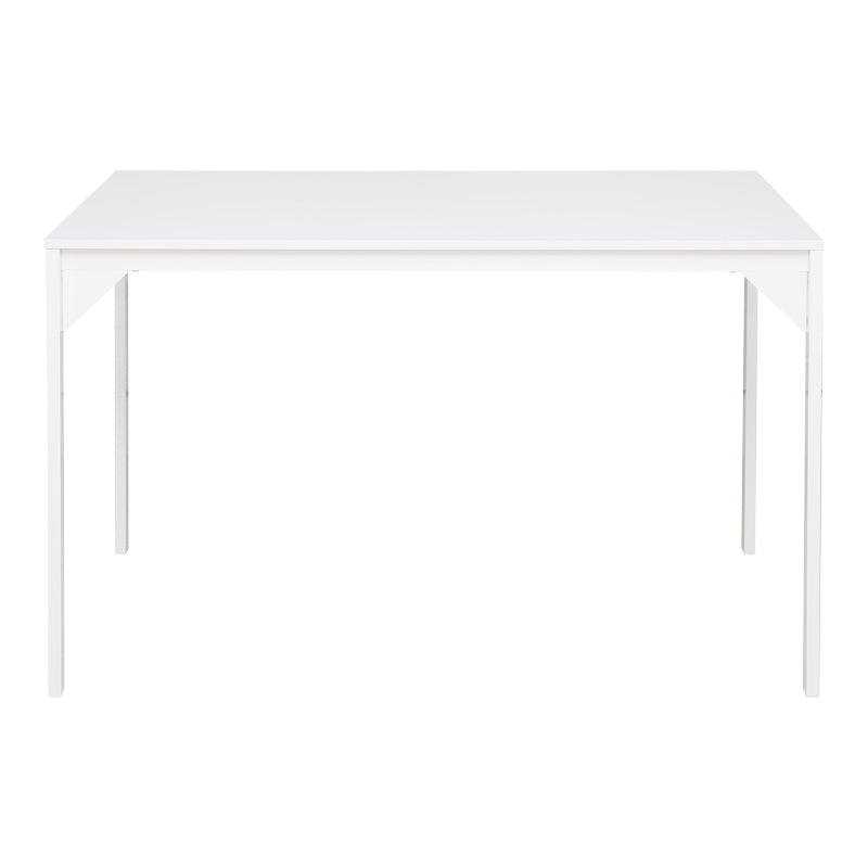 Masa de gradina Chan, Alb, 120x75x75 cm, imagine suplimentara