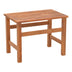 Masa de gradina Summrine de plaja din lemn de fag solid, nuc, 60x40x45 cm