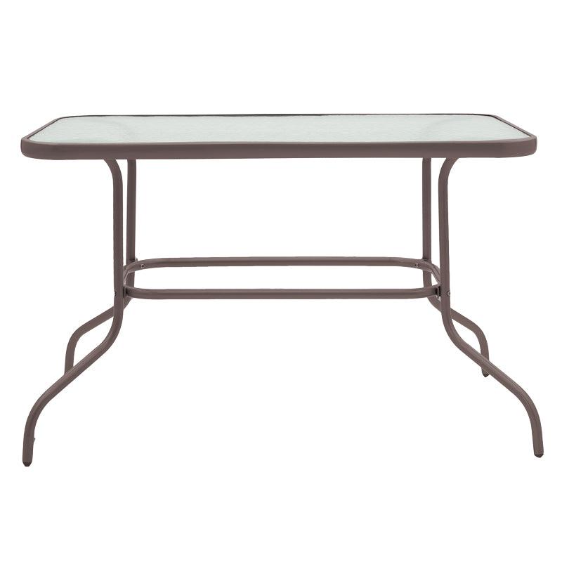 Masa de gradina Valor, Maro - Gri inchis, 110x60x70 cm - Maro
