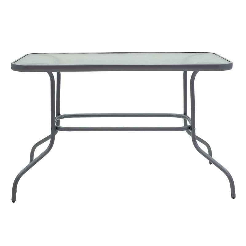 Masa de gradina Valor, Maro - Gri inchis, 110x60x70 cm - Gri inchis