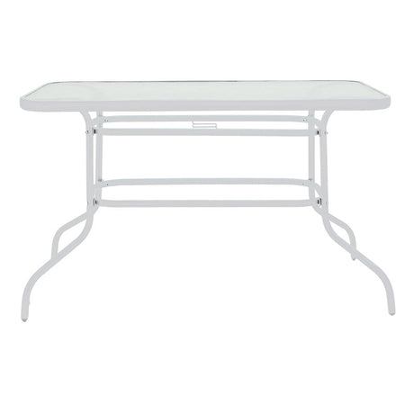 Masa de Gradina Valor, Alb, 120x70x70 cm