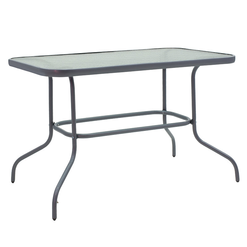 Masa de gradina Valor, Maro - Gri inchis, 110x60x70 cm - Masa de gradina Valor, Maro - Gri inchis, 110x60x70 cm - 130-000035