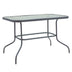 Masa de gradina Valor, Maro - Gri inchis, 110x60x70 cm - 130-000035
