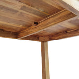 Masa de gradina Wooly Boho, Natural, 220x90x75 cm