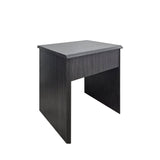 Masa de machiaj Larnia dressing masă cu oglindă and Taburet, Diverse culori, 65x40x142 cm - WENGE