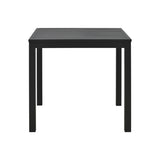 Masa de plaja din aluminiu Kliton, Aluminiu, Diverse culori, 45x45x41 cm - Negru