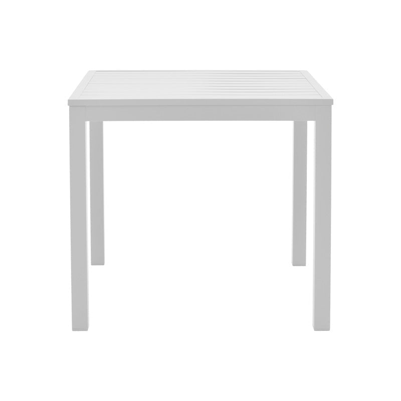 Masa de plaja din aluminiu Kliton, Aluminiu, Diverse culori, 45x45x41 cm - Alb