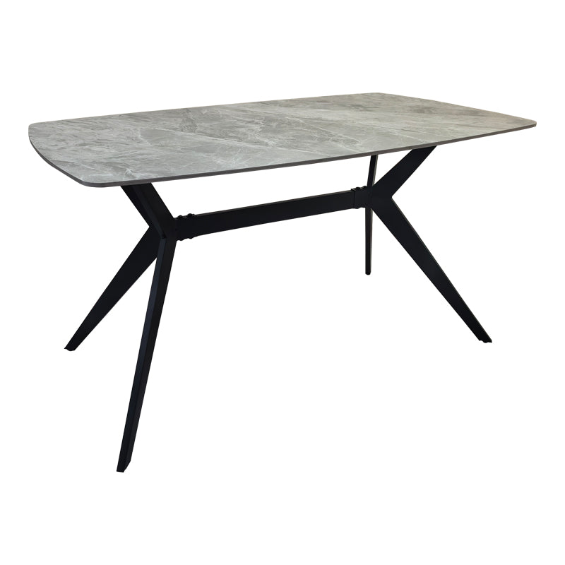 Masă de sufragerie Ezali, Diverse culori, 140x80x75 cm - Gri | SKU: 390-000037 | Masă de sufragerie Ezali, 140x80x75 cm, varianta Gri, produs pentru amenajarea locuinței, disponibil online în România la CasaMob