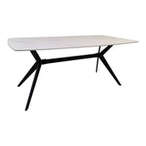 Masă de sufragerie Ezali, Diverse culori, 180x90x75 cm - Alb | SKU: 390-000038 | Masă de sufragerie Ezali, 180x90x75 cm, varianta Alb, produs pentru amenajarea locuinței, disponibil online în România la CasaMob