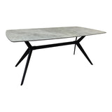 Masă de sufragerie Ezali, Diverse culori, 180x90x75 cm - Gri | SKU: 390-000039 | Masă de sufragerie Ezali, 180x90x75 cm, varianta Gri, produs pentru amenajarea locuinței, disponibil online în România la CasaMob