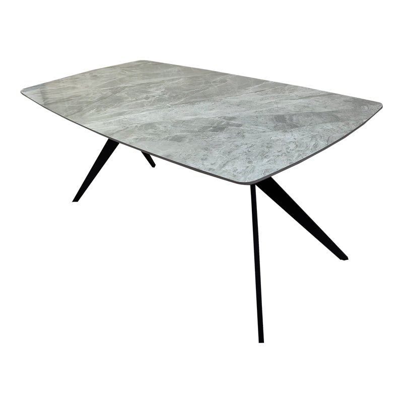 Masă de sufragerie Ezali, Diverse culori, 180x90x75 cm - Gri | SKU: 390-000039 | Masă de sufragerie Ezali, 180x90x75 cm, varianta Gri, produs pentru amenajarea locuinței, disponibil online în România la CasaMob