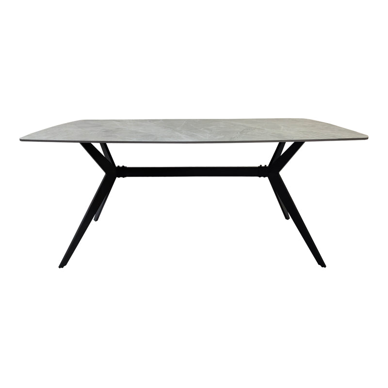 Masă de sufragerie Ezali, Diverse culori, 180x90x75 cm - Gri | SKU: 390-000039 | Masă de sufragerie Ezali, 180x90x75 cm, varianta Gri, produs pentru amenajarea locuinței, disponibil online în România la CasaMob