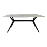 Masă de sufragerie Ezali, Diverse culori, 180x90x75 cm - Gri | SKU: 390-000039 | Masă de sufragerie Ezali, 180x90x75 cm, varianta Gri, produs pentru amenajarea locuinței, disponibil online în România la CasaMob