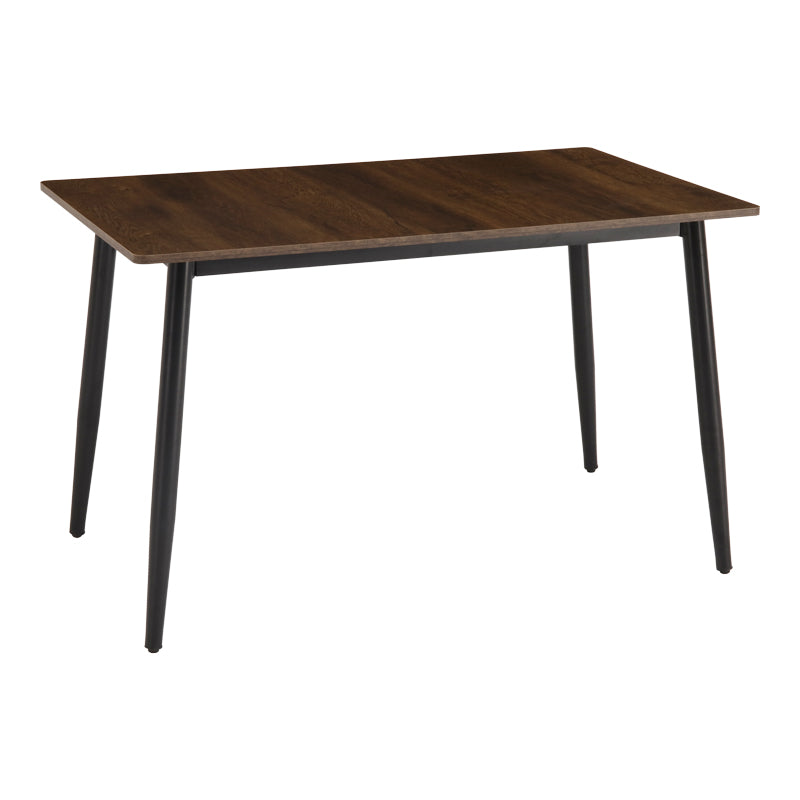 Masă de sufragerie Loza, Diverse culori, 120x70x73 cm - Nuc | SKU: 327-000089 | Masă de sufragerie Loza, 120x70x73 cm, varianta Nuc, produs pentru amenajarea locuinței, disponibil online în România la CasaMob