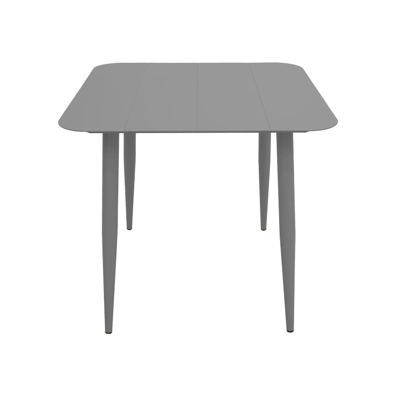 Masă din aluminiu Vista, Diverse culori, 80x80x72 cm - Antracit