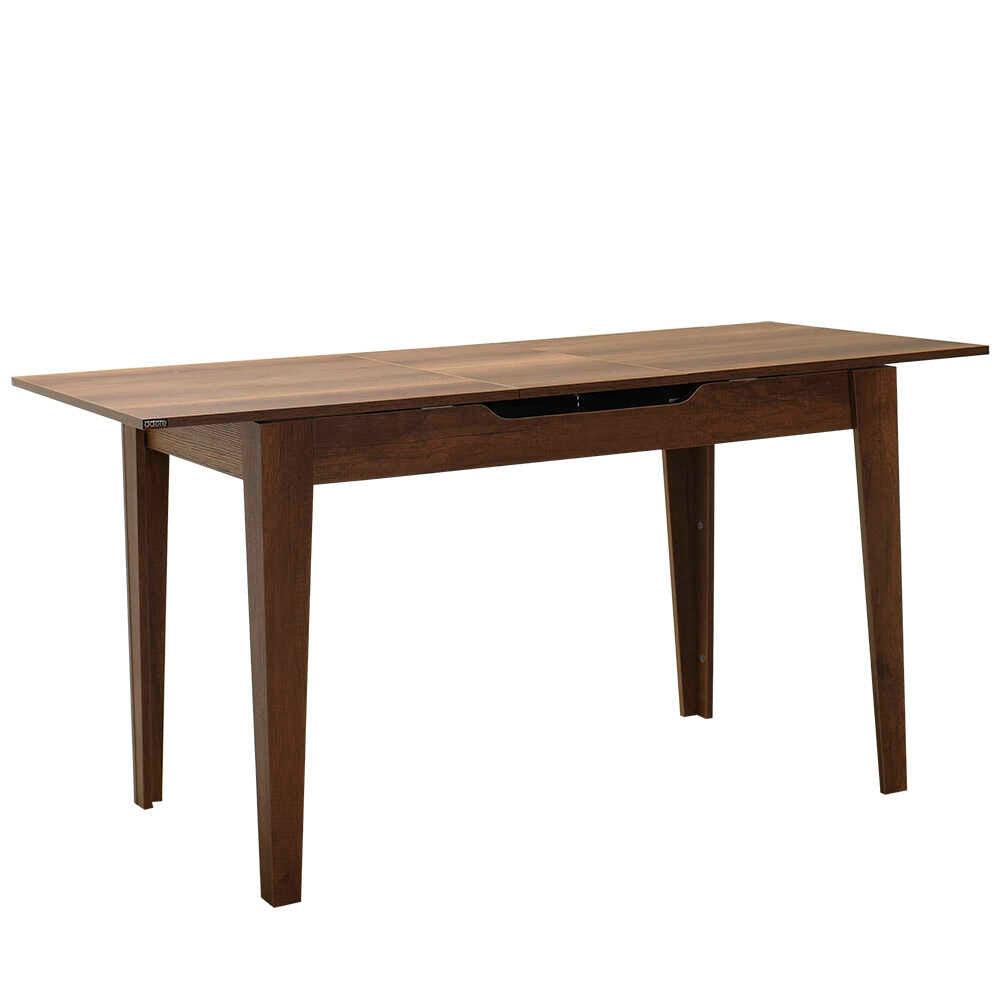 Masă de sufragerie MMS-706-FF-1 Home Collection®, Design Modern, Extensibilă, 120–150 cm, 120x70x75 cm - Maro | SKU: MMS-706-OO-1