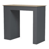 Masă de sufragerie de bar Riff, Antracit, 120x55x105 cm