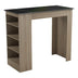 Masa dining Bar table Riff, Aspect, Negru - Sonoma, 120x55x105 cm - 230-000262