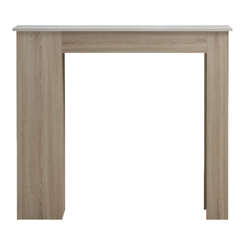 Masă de sufragerie de bar Riff, Aspect, Negru - Sonoma, 120x55x105 cm - Sonoma