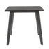 Masa dining Benson, Gri - Nuc, 80x80x75 cm - 097-000002