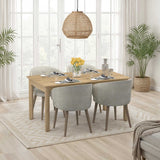 Masă de sufragerie Extensibila BYM-1920-FF-1 Home Collection® Bohem, Stejar, 160-200x78x90 cm