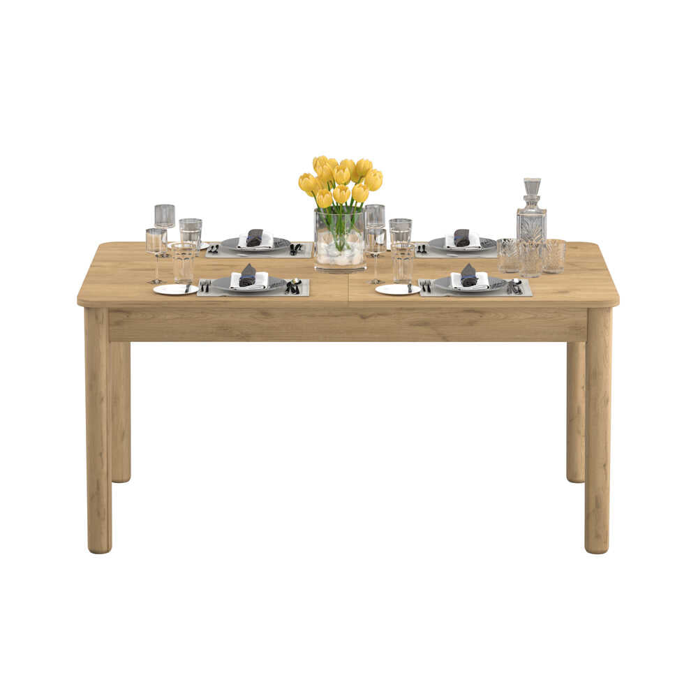 Masă de sufragerie Extensibila BYM-1920-FF-1 Home Collection® Bohem, Stejar, 160-200x78x90 cm