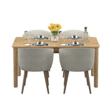 Masă de sufragerie Extensibila BYM-1920-FF-1 Home Collection® Bohem, Stejar, 160-200x78x90 cm