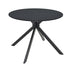 Masa Xuson Natural mdf, negru, D80x75 cm - 292-000126