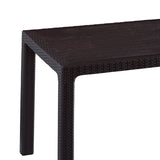 Masa Explore cu protectie UV, Maro - Natural, 150x90x74 cm - Maro