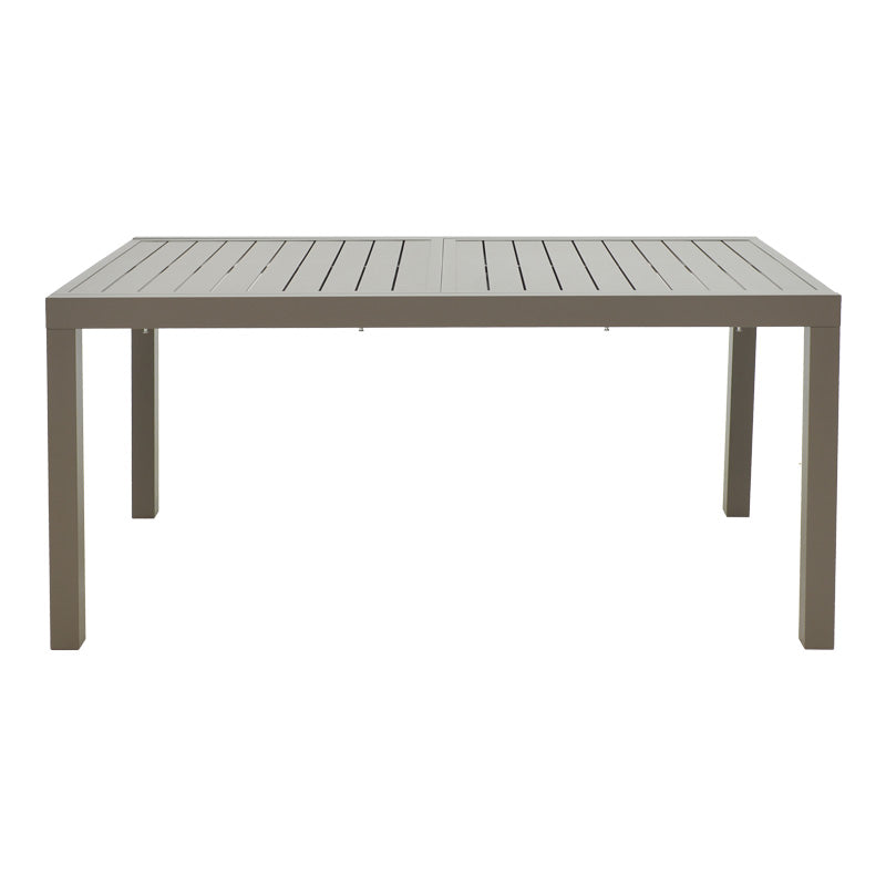 Masa extensibila cu functie versatila Lafla, Aluminiu, Champagne, 160-240x90x75 cm
