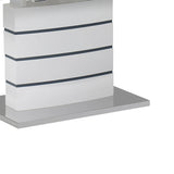Masa extensibila Darsile, MDF, gri antracit, 140x90x76 cm