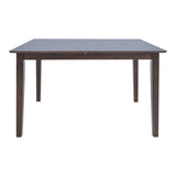 Masa extensibila din lemn Mabor, Alb - Nuc, 120-150x80x73 cm - Nuc