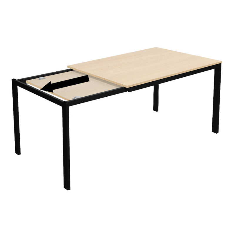 Masă extensibilă Extento, Lemn/Metal, 120-180x74x75 cm
